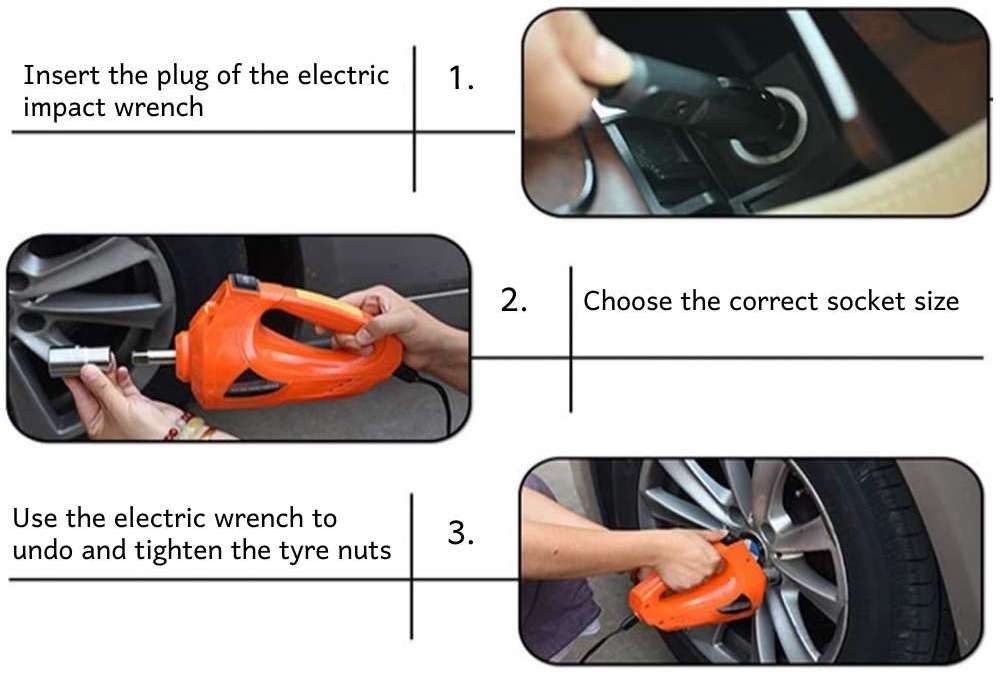 Tyre Impact Wrench | 12V Impact Wrench For Tires | Impact Gun: image 5